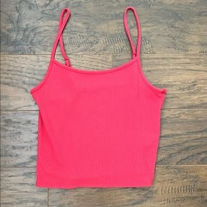 Pink American eagle tank top. Size small